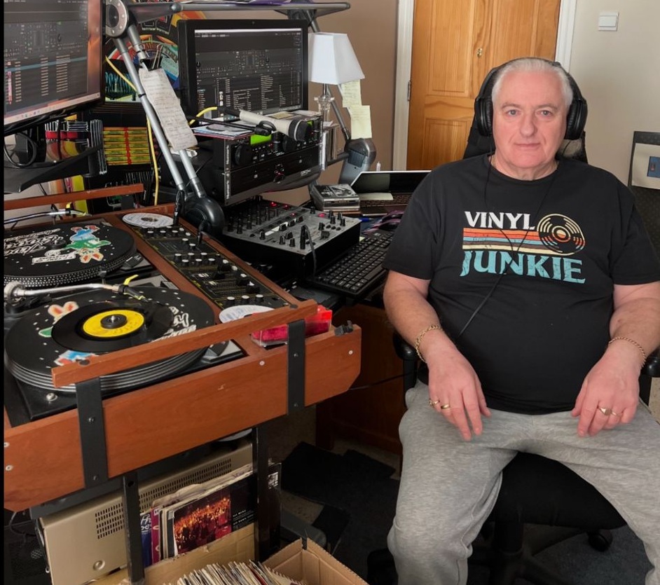 Jon Graham - Station Manager and presenter. Loves old tech